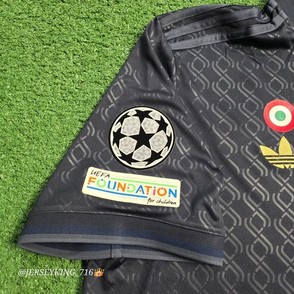 Adidas Juventus FC Kenan Yildiz #10 2024/2025 Third Jersey New With UCL Patches